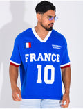 T-shirt côtelé 