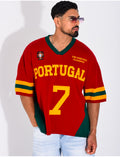 T-shirt côtelé 