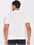T-shirt côtelé