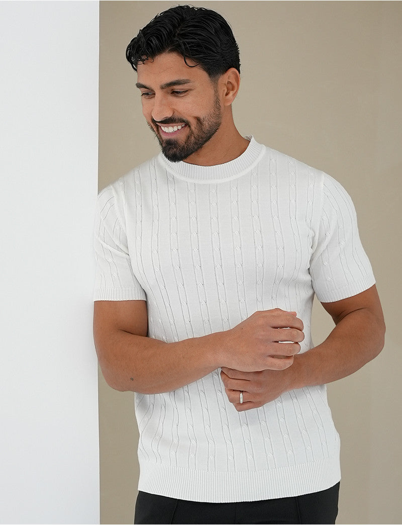 T-shirt côtelé