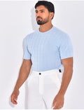 T-shirt côtelé