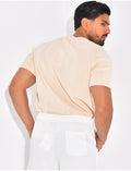 T-shirt côtelé