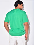 T-shirt côtelé