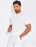 T-shirt côtelé