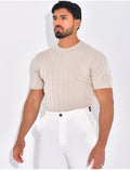 T-shirt côtelé