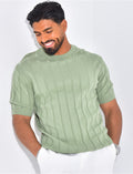T-shirt côtelé