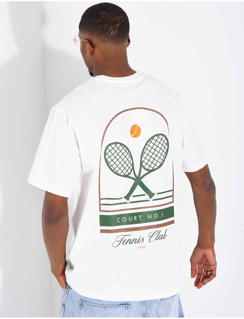 T-shirt "Court NO.1 Paris"