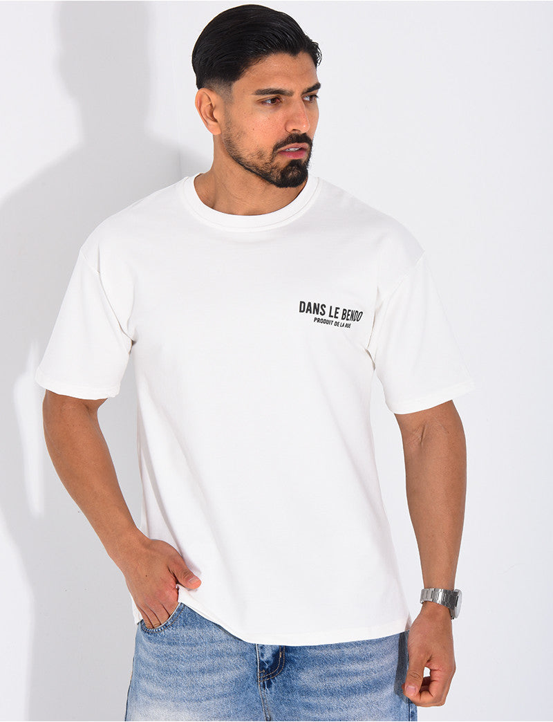 T-shirt "Dans le bendo Luffy"