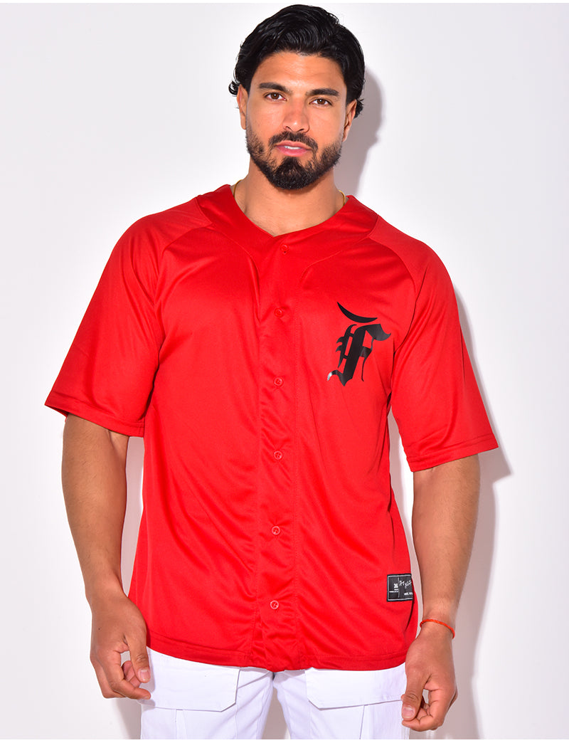 T-shirt homme à boutonner
