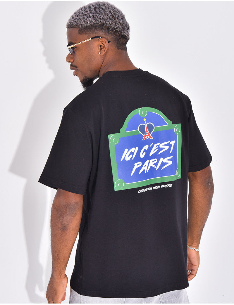 T-shirt "Ici c'est Paris"