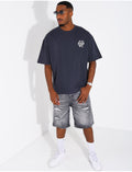 T-shirt logo brodé