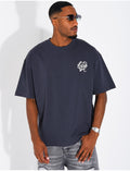 T-shirt logo brodé