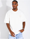 T-shirt logo brodé