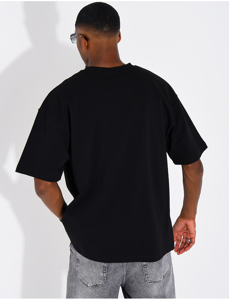 T-shirt logo brodé
