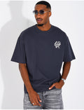 T-shirt logo brodé