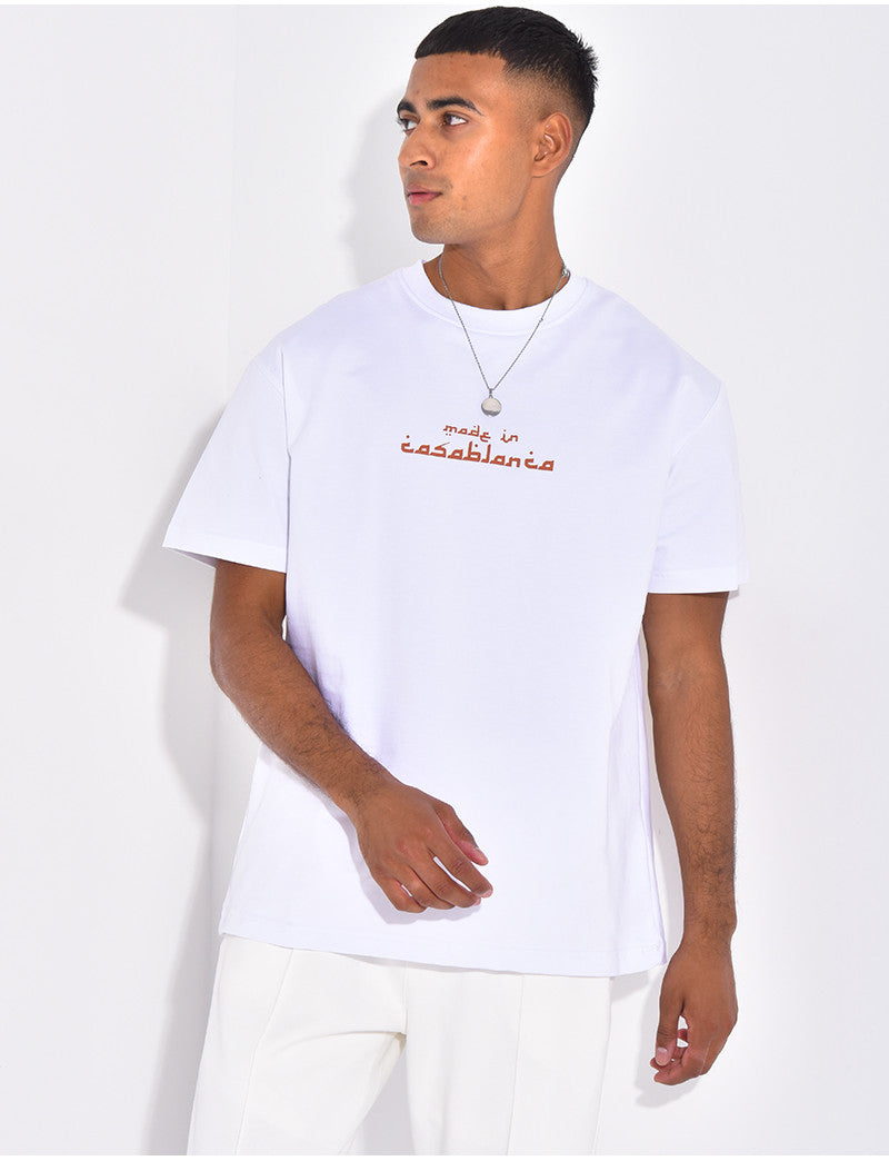 T-shirt "Made in Casablanca"