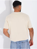 T-shirt nid d'abeille lettre H