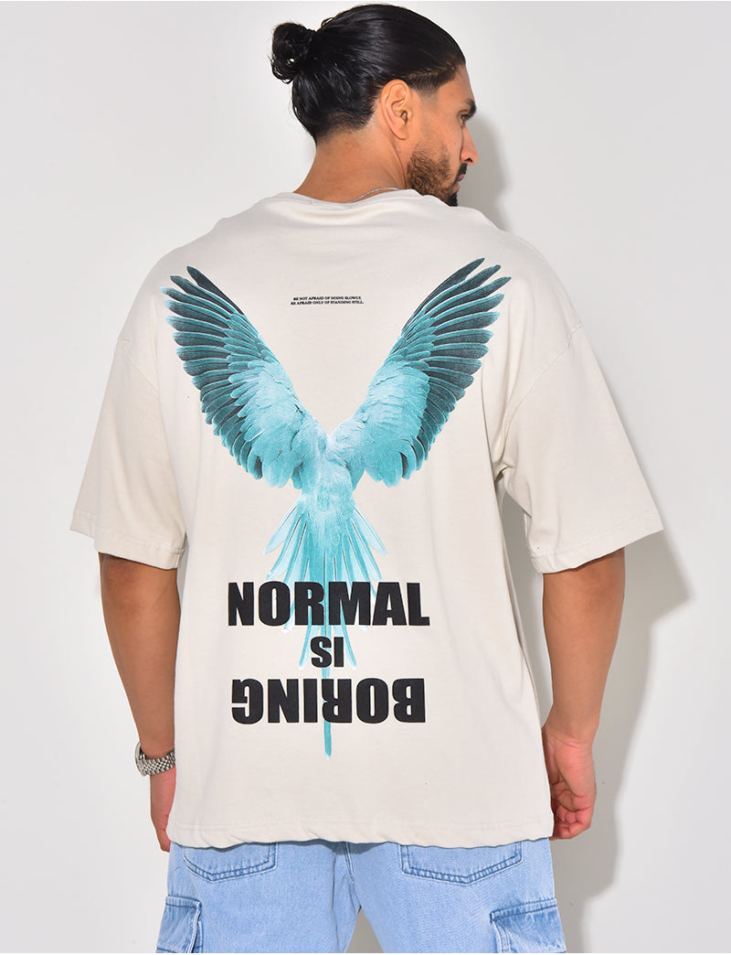 T-shirt "Normal is boring"