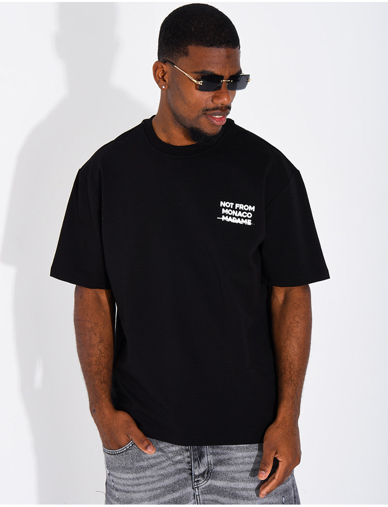 T-shirt "Not from Monaco madame"