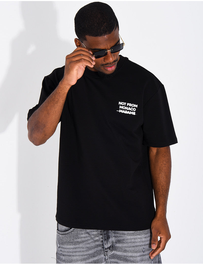 T-shirt "Not from Monaco madame"