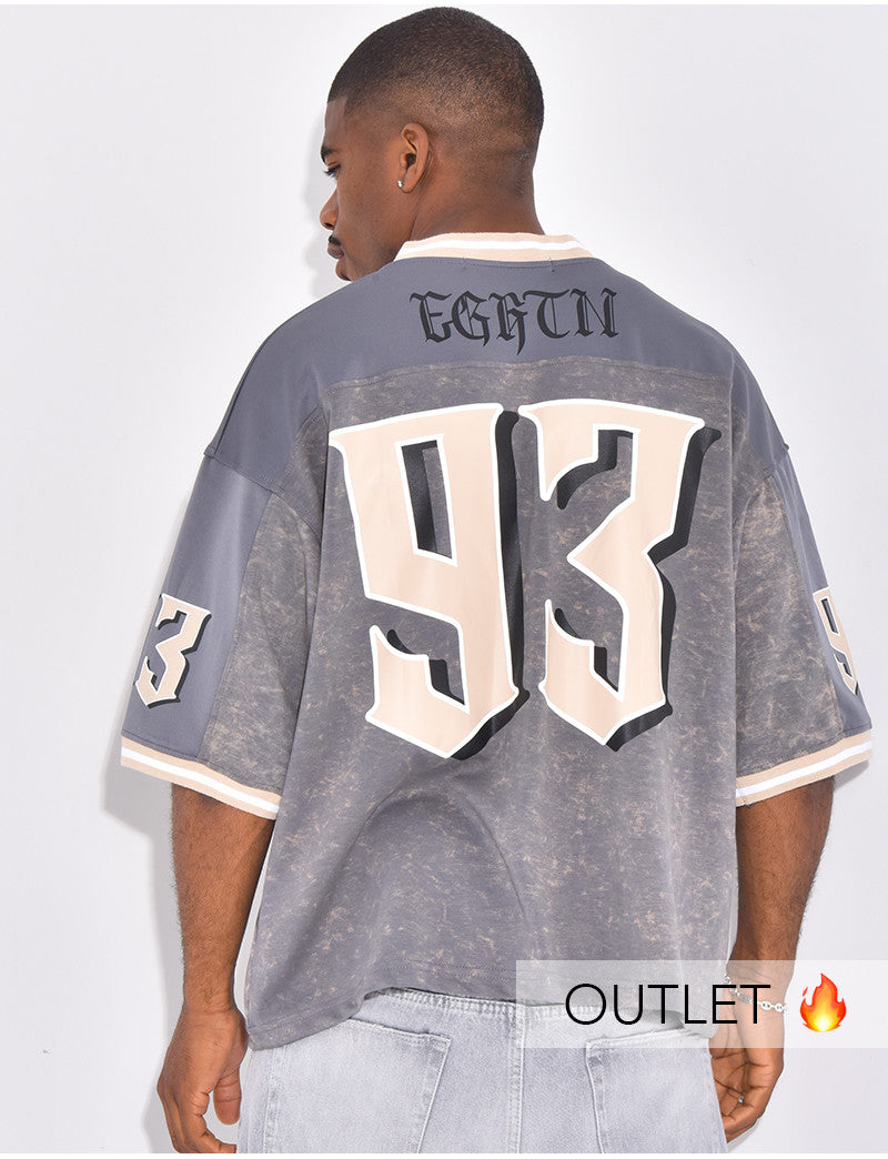 T-shirt oversize "93"