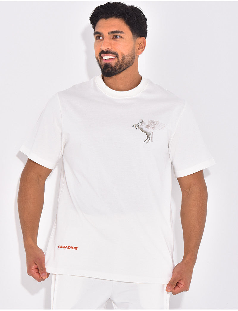 T-shirt "Paradise" cheval