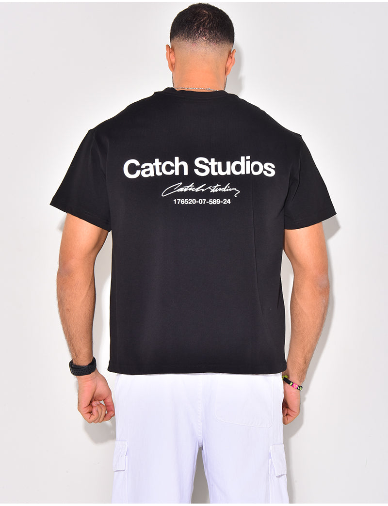 T-shirt uni "catch studios"