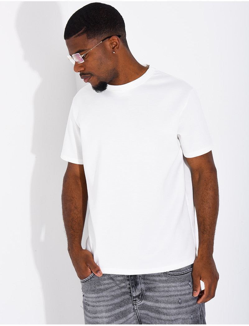 T-shirt uni en néoprène