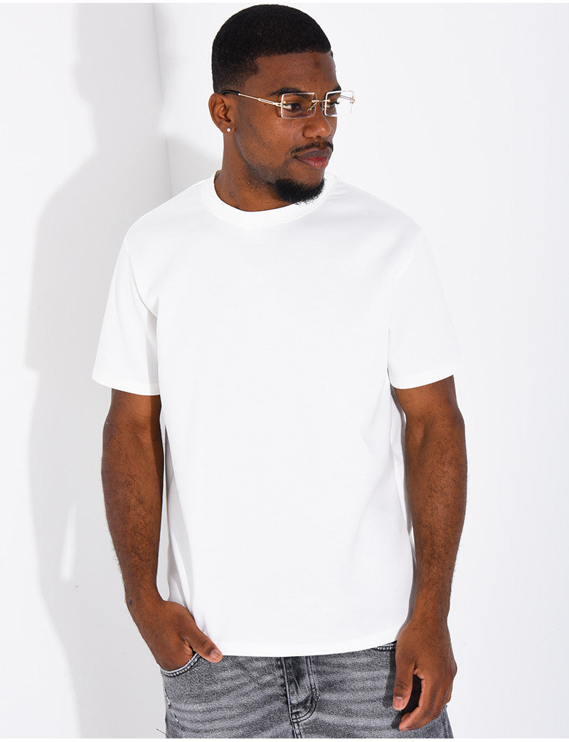T-shirt uni en néoprène