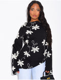 Top effet lin asymétrique à nouer avec motifs brodés