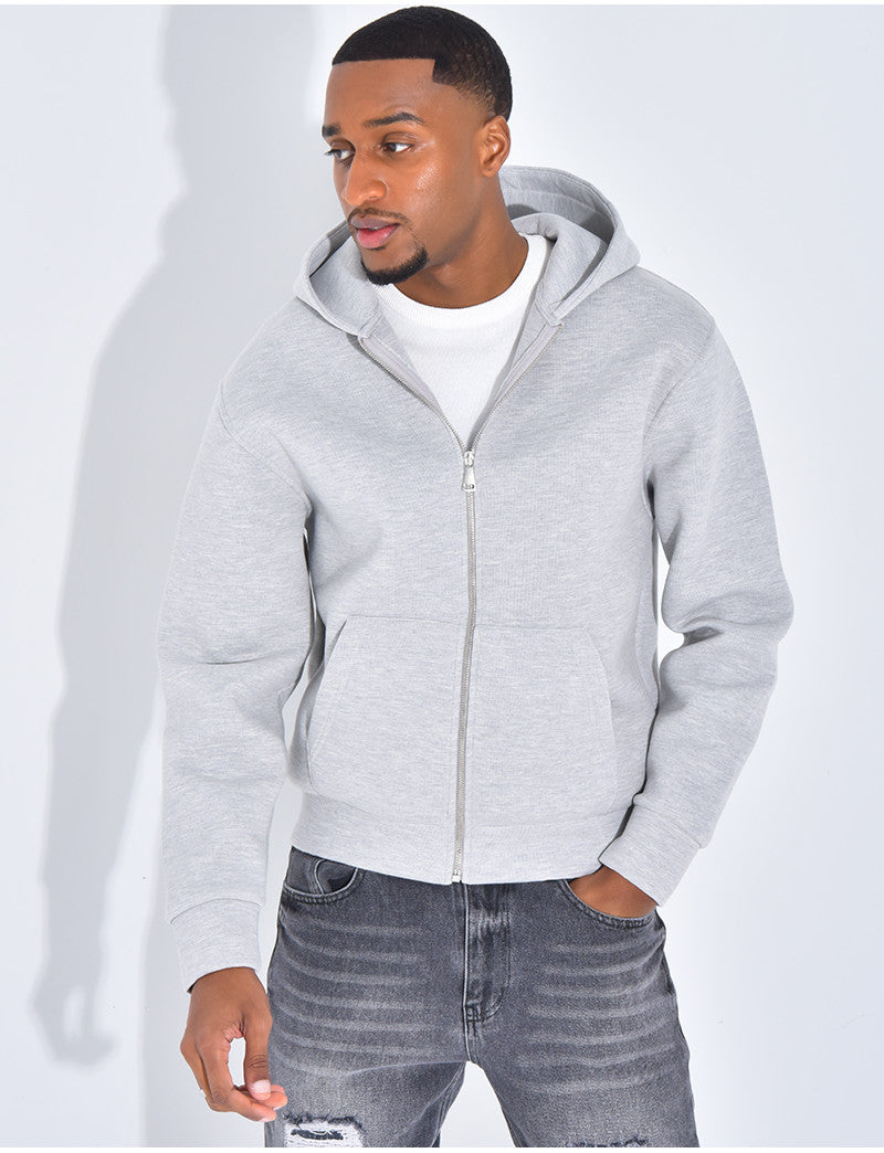 Sweat à capuche néoprène