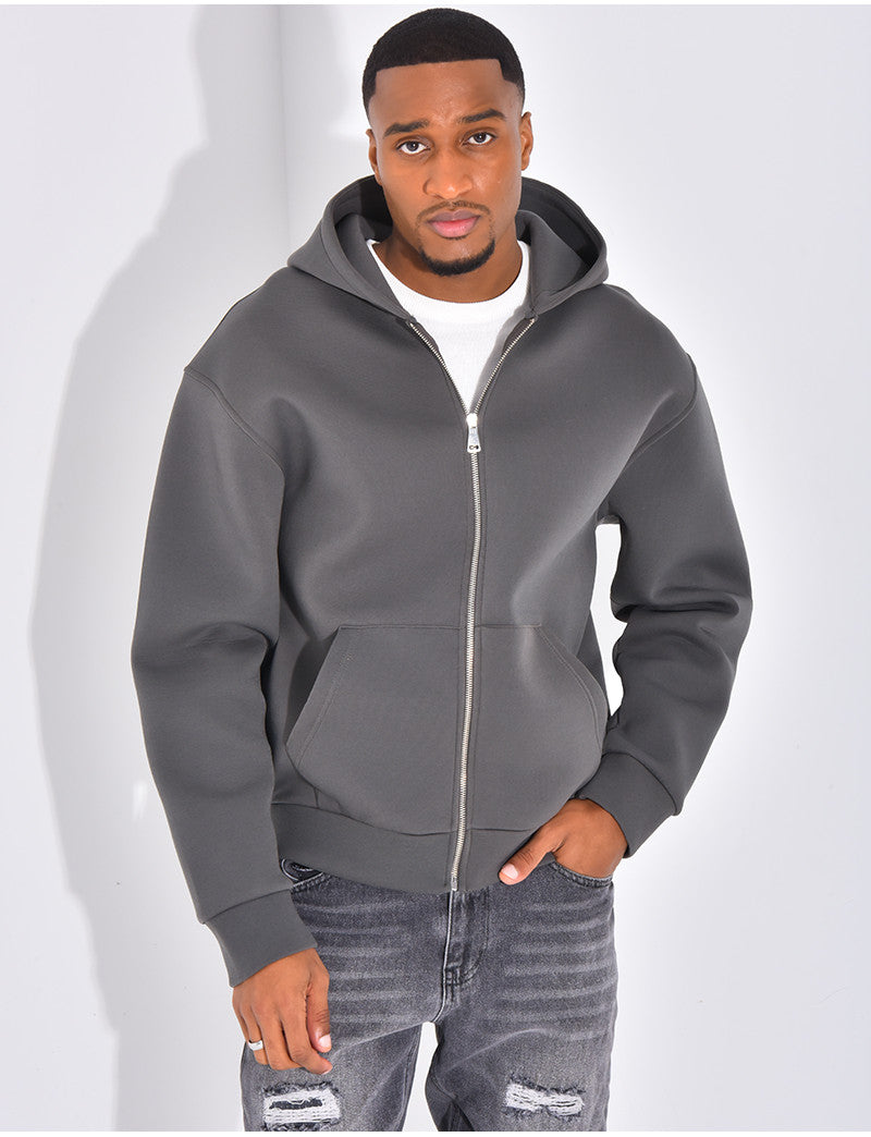Sweat à capuche néoprène