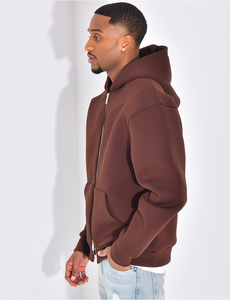 Sweat à capuche néoprène