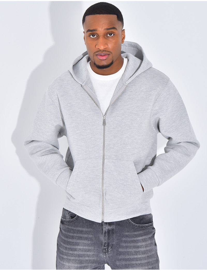 Sweat à capuche néoprène
