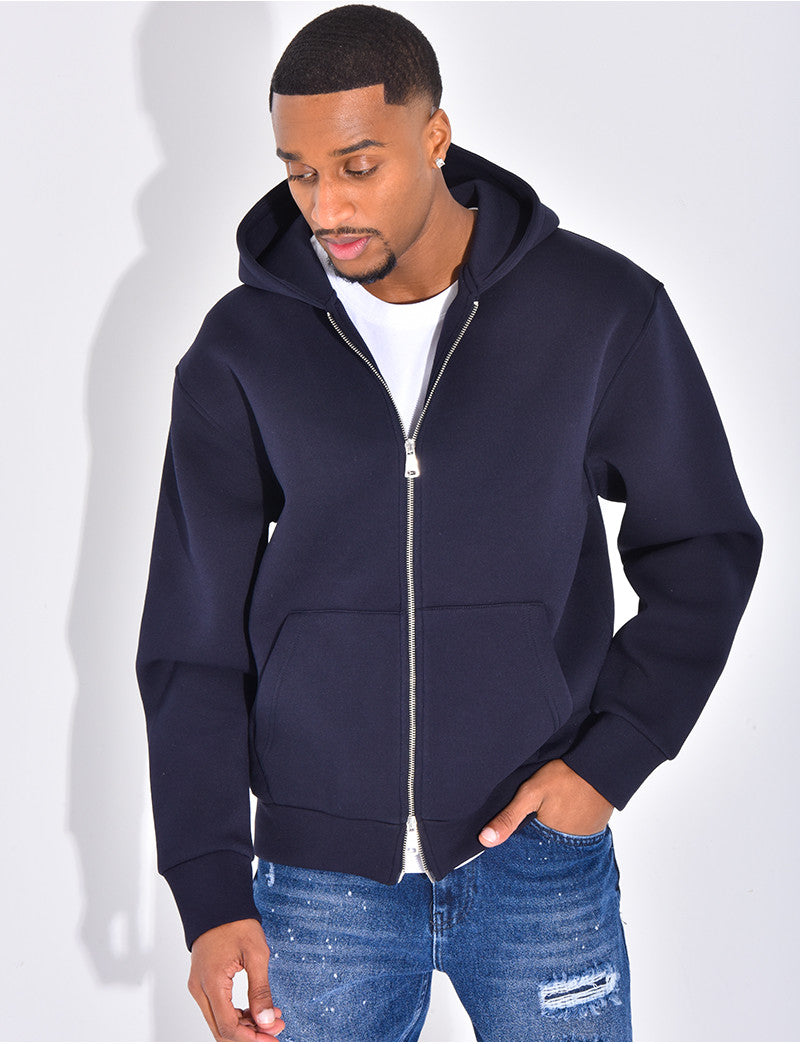 Sweat à capuche néoprène