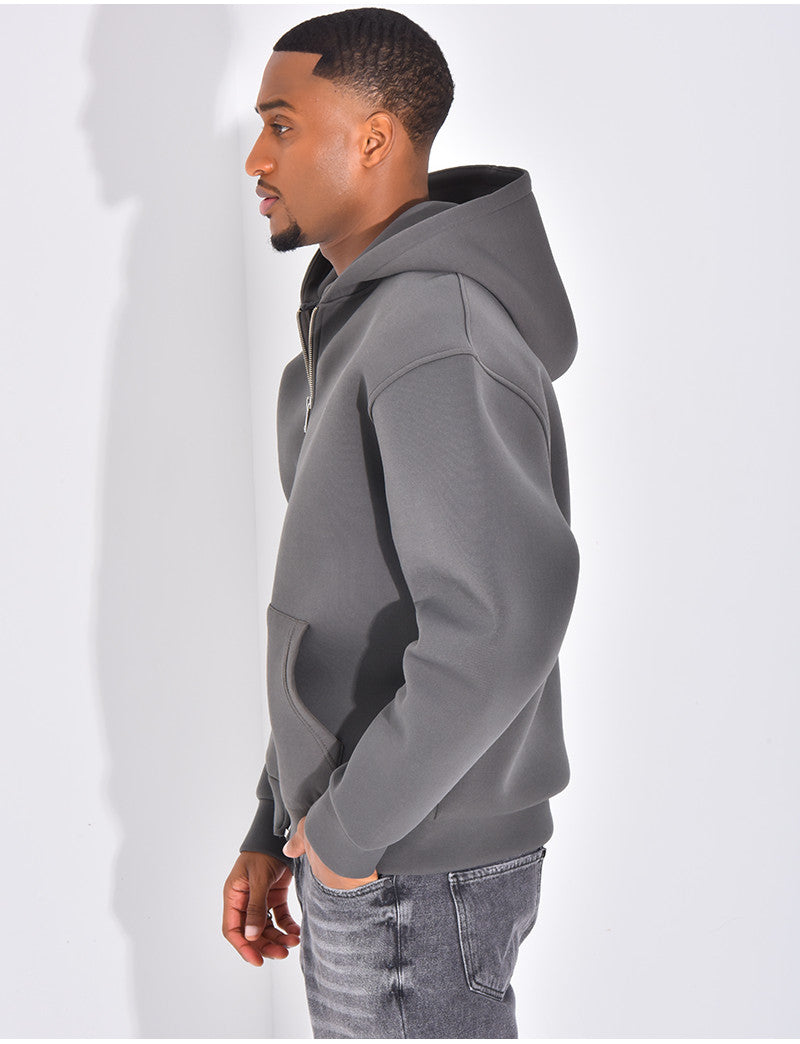 Sweat à capuche néoprène
