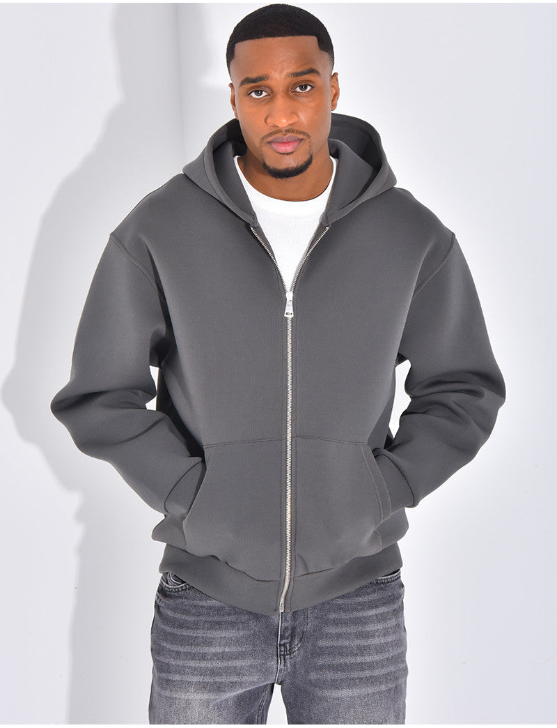 Sweat à capuche néoprène