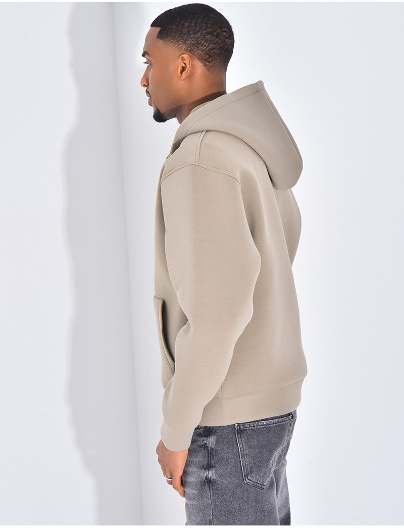 Sweat à capuche néoprène