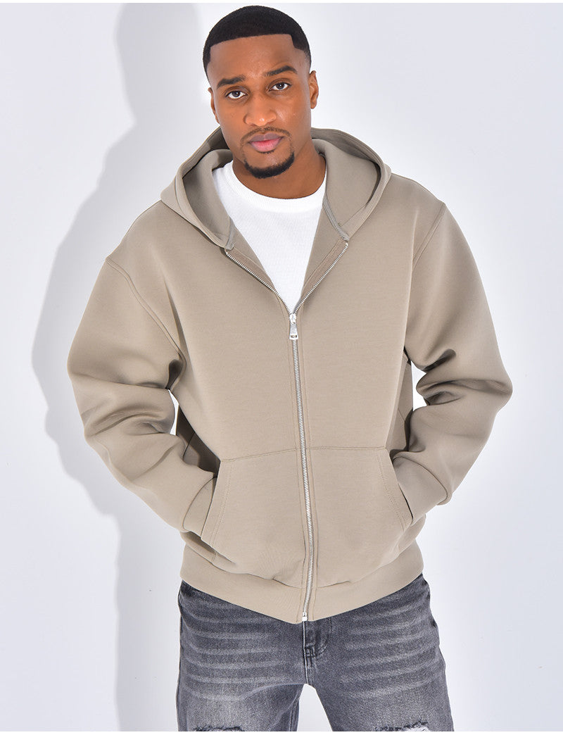 Sweat à capuche néoprène
