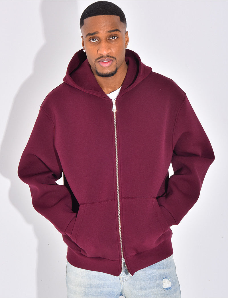 Sweat à capuche néoprène