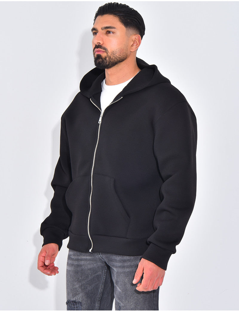 Sweat à capuche néoprène