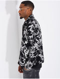 Veste à fleurs