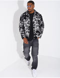Veste à fleurs