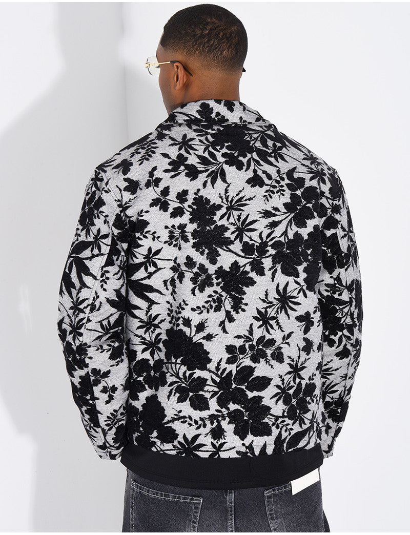 Veste à fleurs