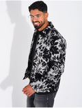 Veste à fleurs