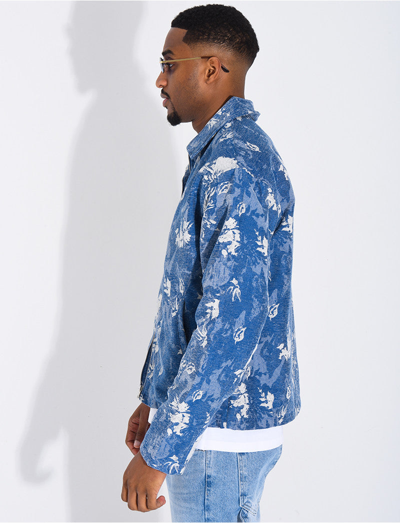 Veste à motifs
