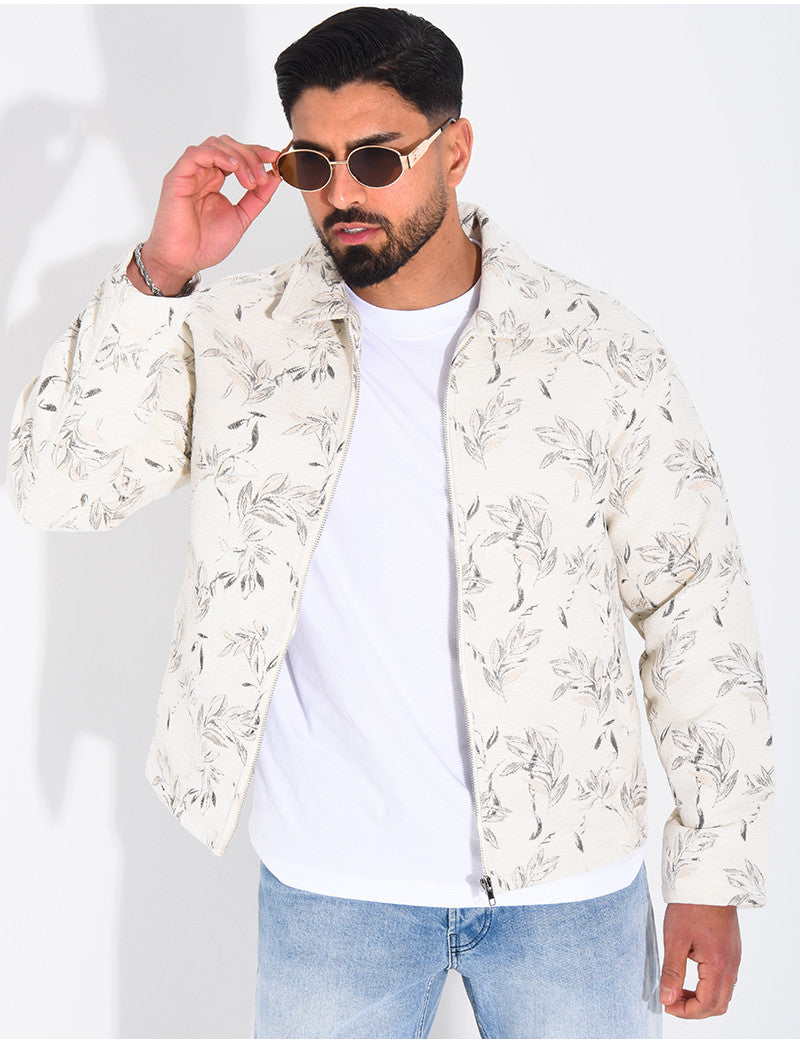Veste à motifs