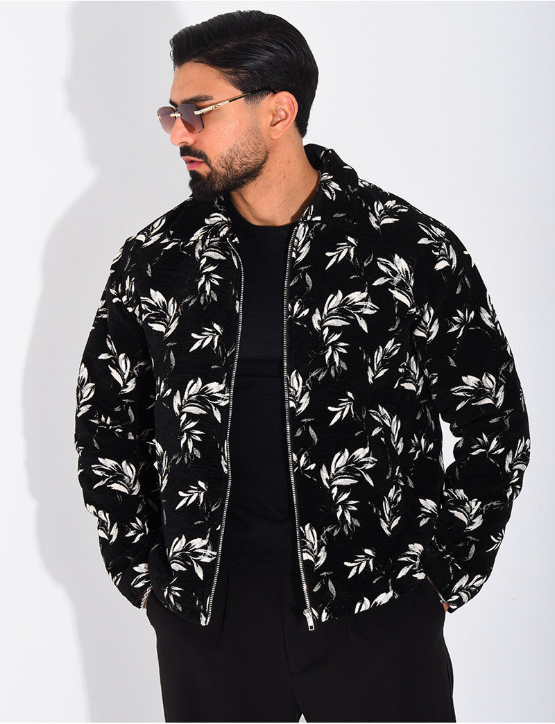 Veste à motifs