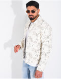 Veste à motifs