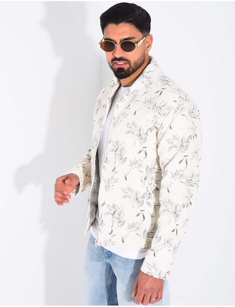 Veste à motifs